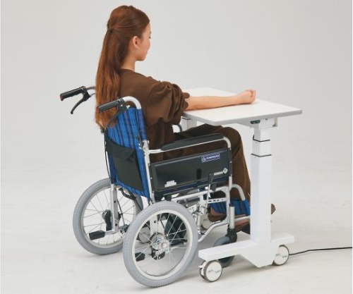 電動昇降採血台（車椅子対応） 800×500×638～1288mm ET-800B