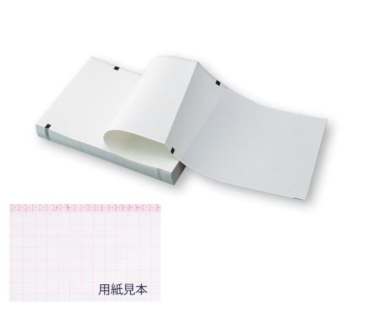 8-7042-10 心電図用記録紙（折り畳み型） 210mm×150mm×60m ME210-150