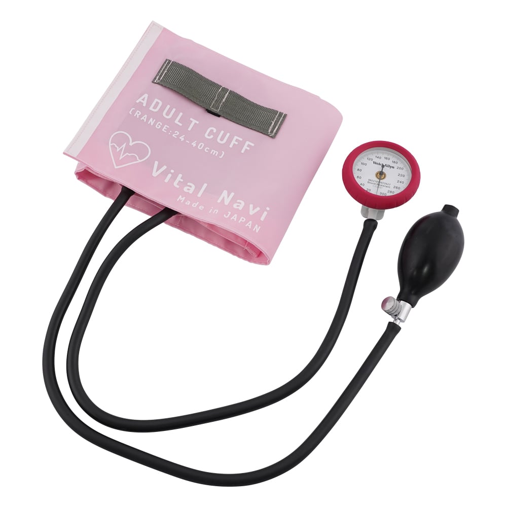 最安 バイタルナビ アネロイド血圧計 ブラック 健康管理・計測計 