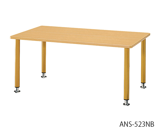 8-7186-12 昇降システムテーブル 1800×900×660～760mm ANS-524NB
