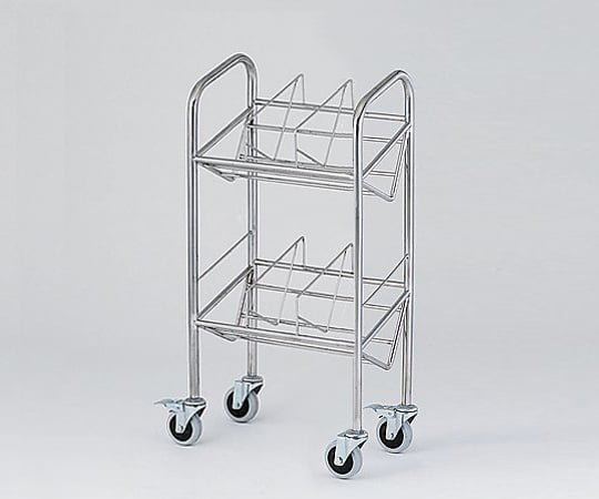 ナビス(アズワン)8-7484-01カルテワゴン（パイプタイプ）５４０×３１０×１０１０ｍｍ【1台】(as1-8-7484-01)