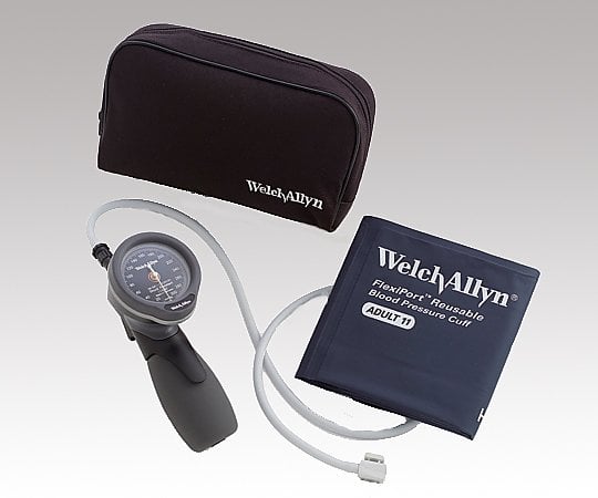 アネロイド血圧計[デュラショック･ハンド型]　TR-1型　成人用(中)カフ付き　5098-27
