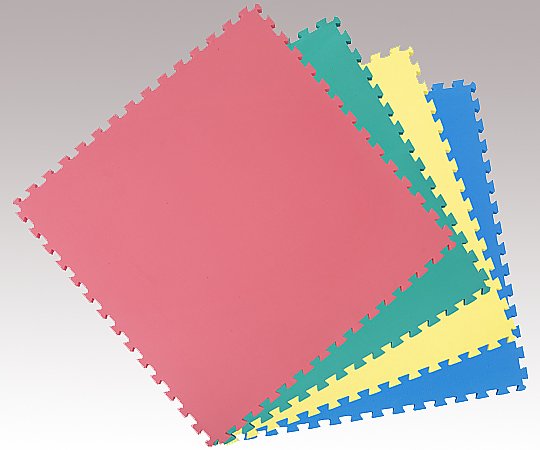 8-7628-01　カラーユニットマット　（４色セット）[袋](as1-8-7628-01)