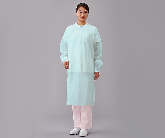 【サンプル】ナビス(アズワン)8-7837-03プロシェア・アイソレーションガウン（マジックテープ）グリーン1枚/袋×50袋入【1箱(50枚入)】(as1-8-7837-03)