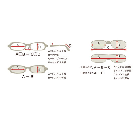 8-8099-13 術後保護メガネ（メオガードネオ24・クリア）L 159×152