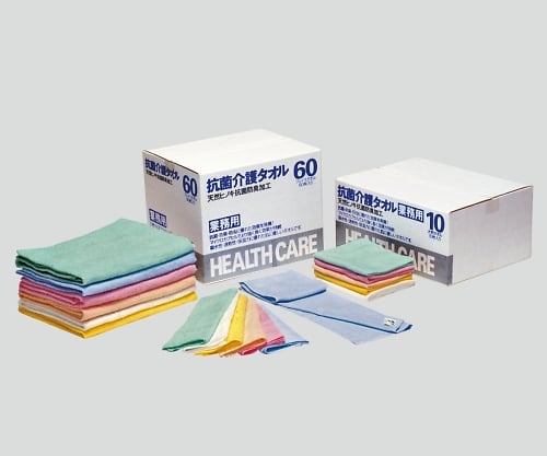 抗菌介護タオル ハンドタオル ホワイト 1箱（100枚入）