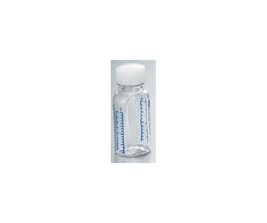 【滅菌】［取扱停止］クリアボトル投薬瓶（カラー目盛付き・電子線滅菌済） 30mL 30mL 電子線滅菌済as1-8-8424-01