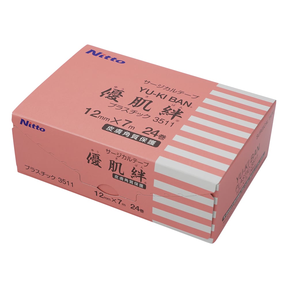 サージカルテープ 優肌絆 12mm×7m 24巻入 2箱 - 衛生医療用品・救急用品