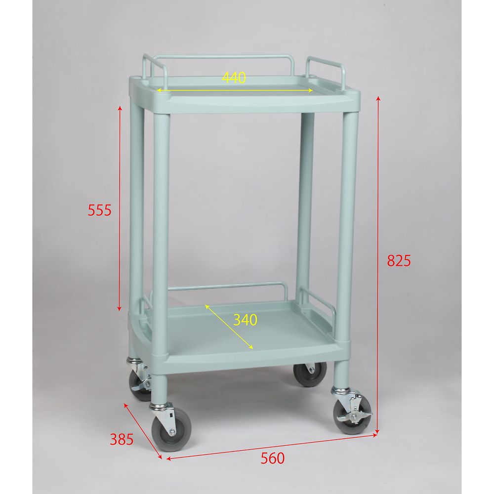 アズワン(AS ONE) ホスピタルワゴン(3段) 500×400×730mm WD-2-50 1台