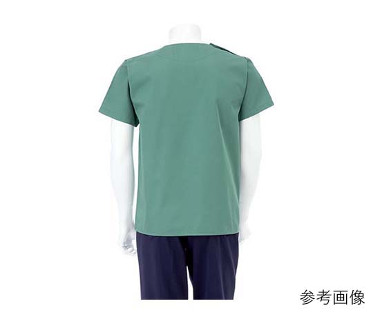 8-8801-01 手術衣 （男女兼用上衣） ブルー S NR8602