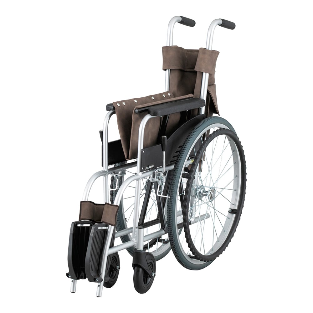 8-900-01 自走式車いす 標準（介助ブレーキ無） NVO-0 【AXEL】 アズワン