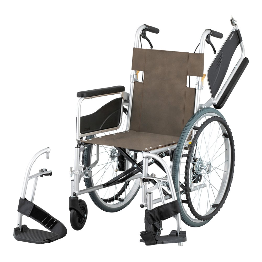 8-901-01 自走式車いす 多機能タイプ（介助ブレーキ付） NVO-M 【AXEL