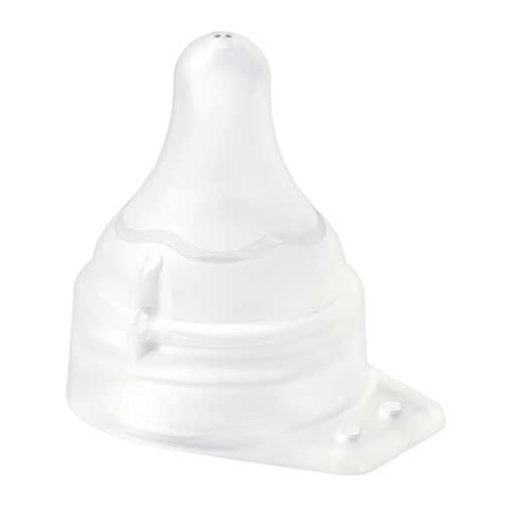 8-9197-30 病産院用哺乳瓶(直付け式)用 母乳実感直付け乳首 流量大