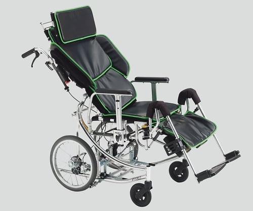 ミキ 8-9243-01　座面昇降型リクライニング車椅子（アルミ製）[個](as1-8-9243-01)