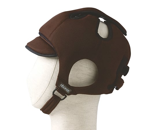 8-9350-01 保護帽 abonetガードＣ（メッシュ） 普通サイズ ブラック