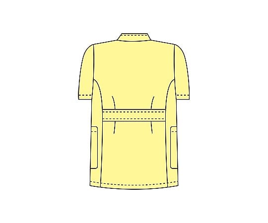KAZEN/アプロン 8-9492-02　医務衣　（メンズ）　ホワイト／Ｌ[枚](as1-8-9492-02)