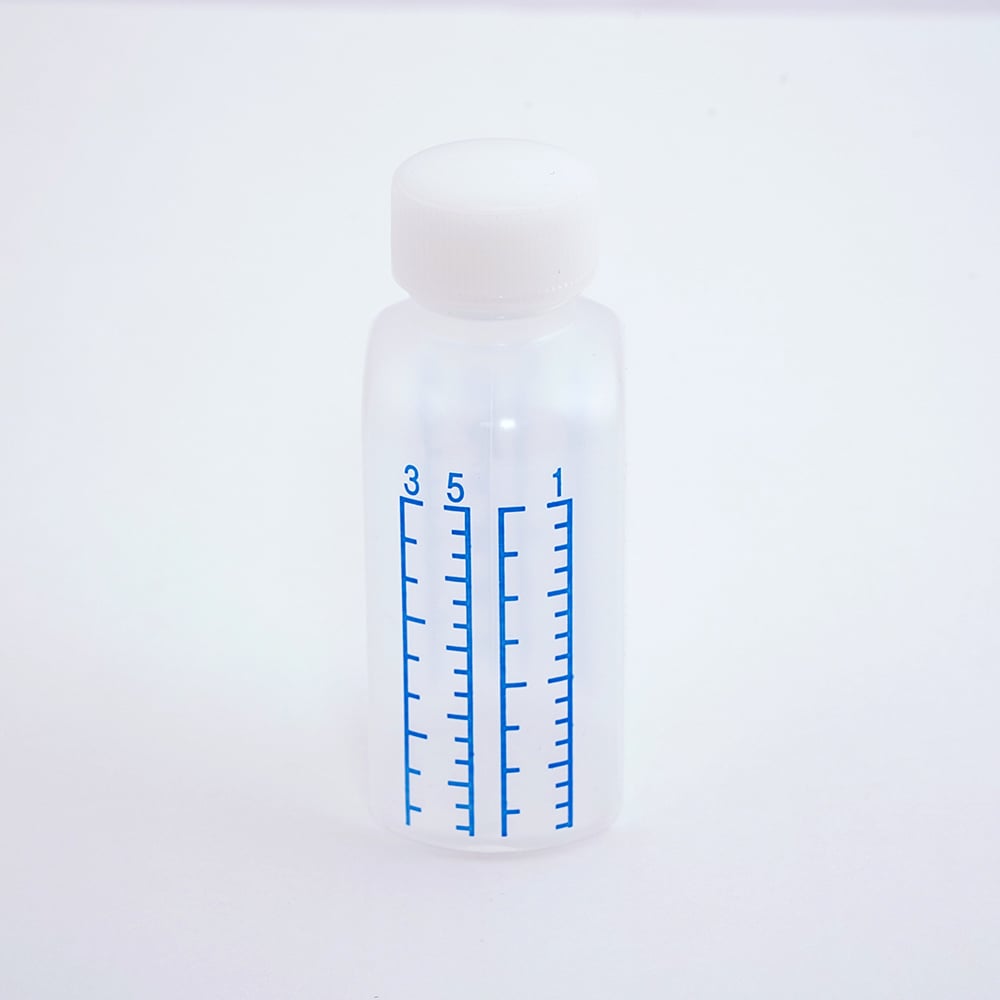 8-9666-03 投薬瓶（カラー目盛付） 60mL 未滅菌200本入り 【AXEL