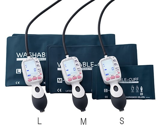 ［取扱停止］ワンハンド電子血圧計　KM-370Ⅱ(レジーナⅡ)ウォッシャブルカフ仕様　M　腕周24～40cm　0370B052