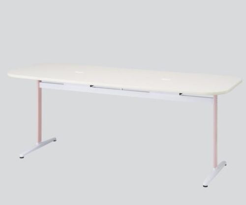 8-9911-07 アルティア テーブル 1500×900×900 ペールオレンジ ペールオレンジ15