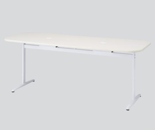 8-9912-01 アルティア テーブル 1800×900×900 ホワイト ホワイト18
