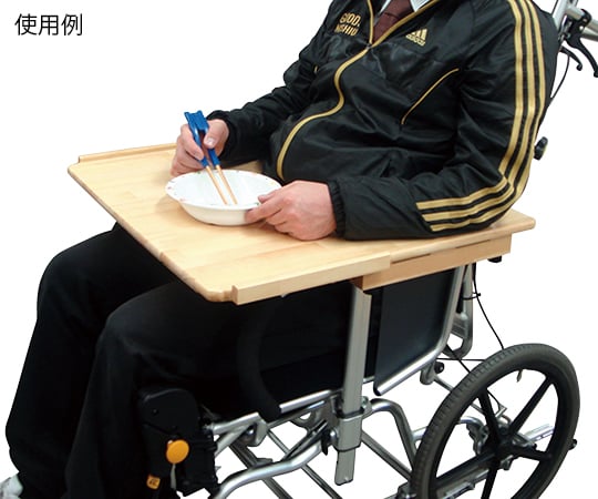 8-9942-03 ヨッコイショテーブル・クッションセット（車椅子用摂食嚥下テーブル）