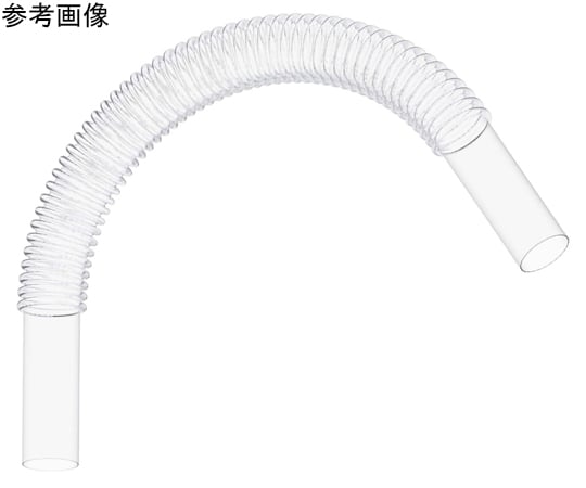 80-0010-98 Flex tubing, NW 16, PFA cylindrical end piece, 16 mm Φ