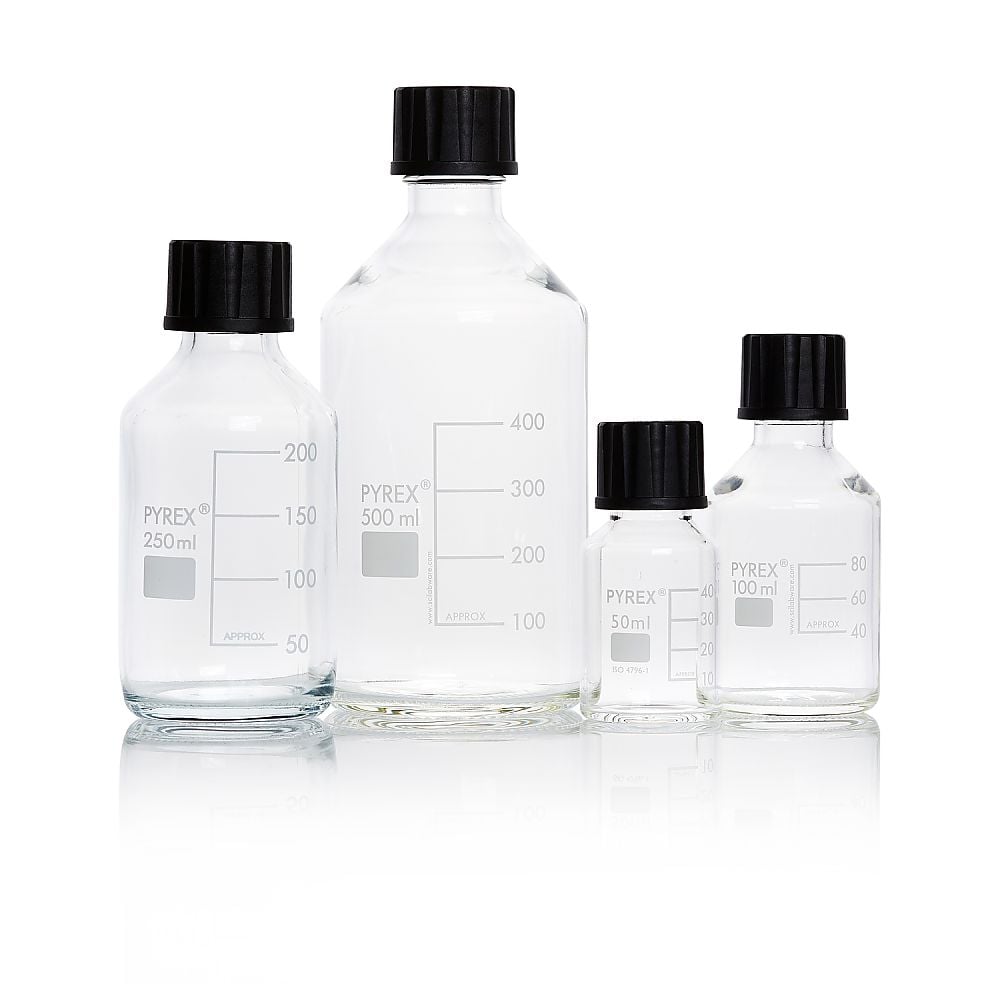 80-0054-94 PYREX（R）ラボ用ボトル スクリューキャップ付き 5000mL