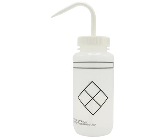 Wash Bottles Safety Labeled Self Venting Wide Mouth 500mL HEATHROW