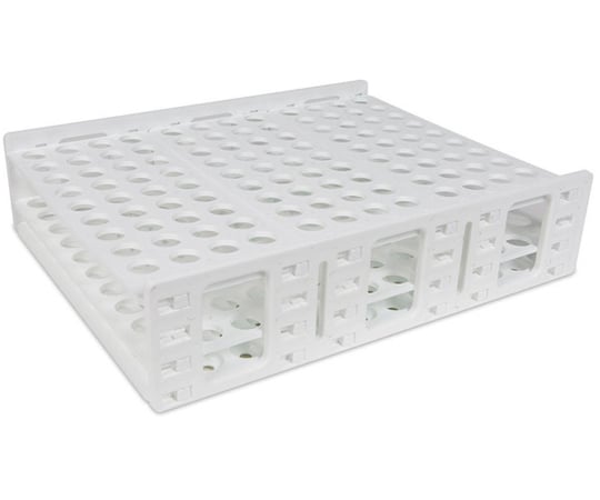 80-0070-37 Mega Rack Tube Rack for 16-20mm Tubes White 120834 【AXEL】 アズワン