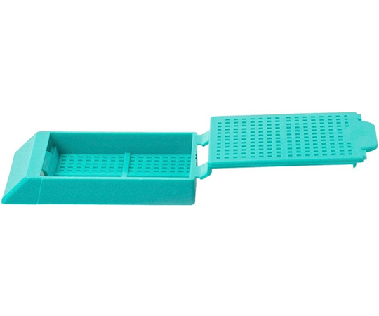 80-0099-01 HISTOSETTE®I BIOPSY CASSETTES （45 DEGREE ANGLE） AQUA  1ケース（1500個入） M499-12 【AXEL】 アズワン