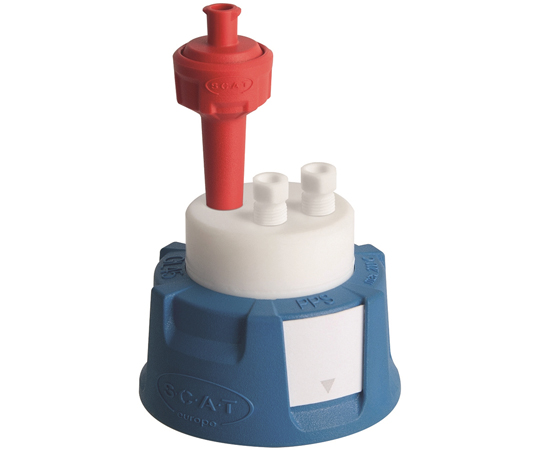 80-0208-99 安全キャップ V2.0, GL45, ポート数2（外径φ4.76mm用×2