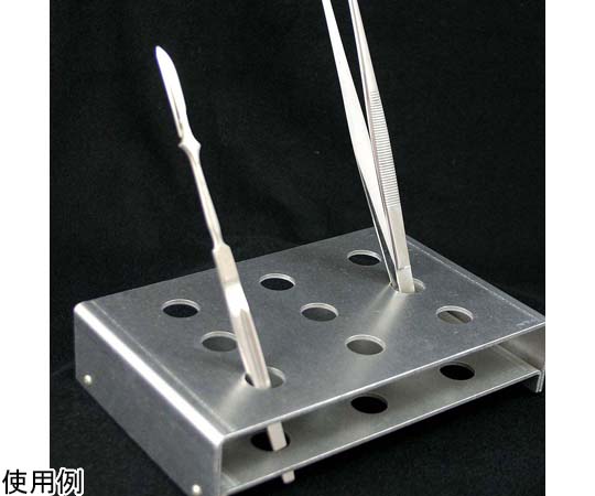 ラスト⭐︎未使用　スタンピンアップ 80-0247-45 アルミ製ピンセットスタンド, W50.8 x L203.2 mm I556-1EA