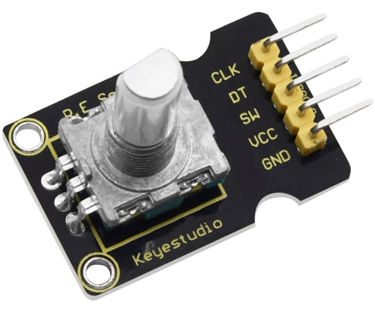 80-0250-45 Keyestudio Rotary Encoder for Arduino KS0013 【AXEL】 アズワン