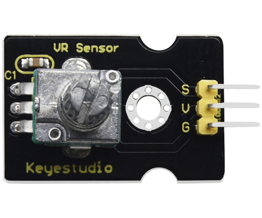 80-0250-46 Keyestudio Analog Rotation Sensor for Arduino KS0014 【AXEL】 アズワン