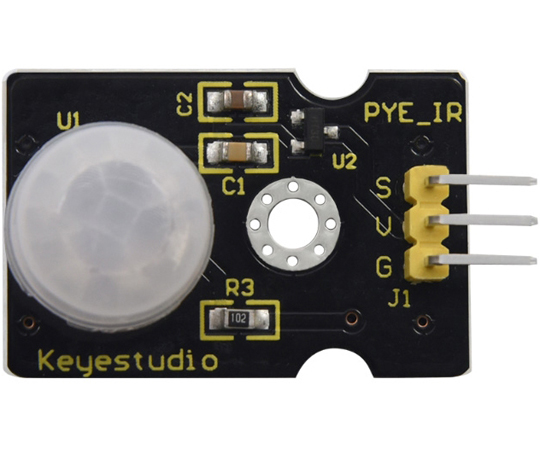 80-0250-69 Keyestudio PIR Motion Sensor for Arduino KS0052 【AXEL】 アズワン