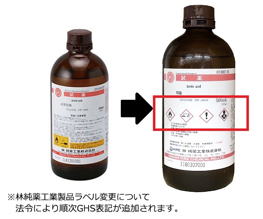 89-0062-84 酢酸 一級 500mL CAS No:64-19-7 01000155 【AXEL】 アズワン