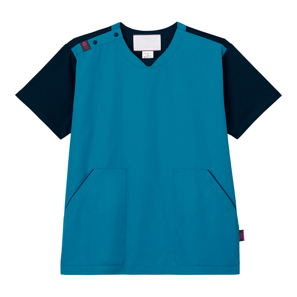 ジアスクラブ®（男女兼用）ターコイズ×ダークネイビー SS