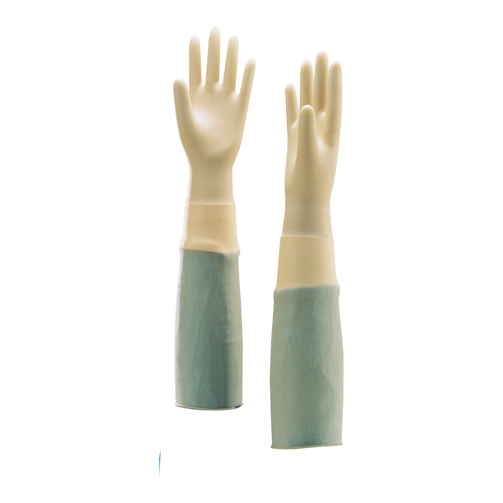 個包装 滅菌 ロングサイズ 使い捨て手袋 6.5 5パック 2Y72N5 L-C ロング滅菌手袋 アズワン 粉無 200枚入 サイズL