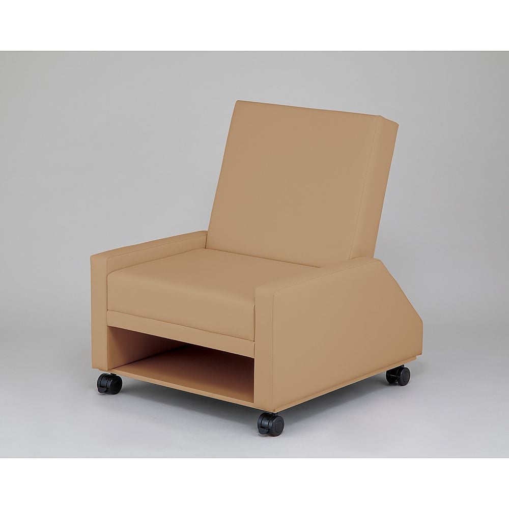 9-1372-05 チェアベッド 730×830×940mm グレープ Chair-V 【AXEL】 アズワン