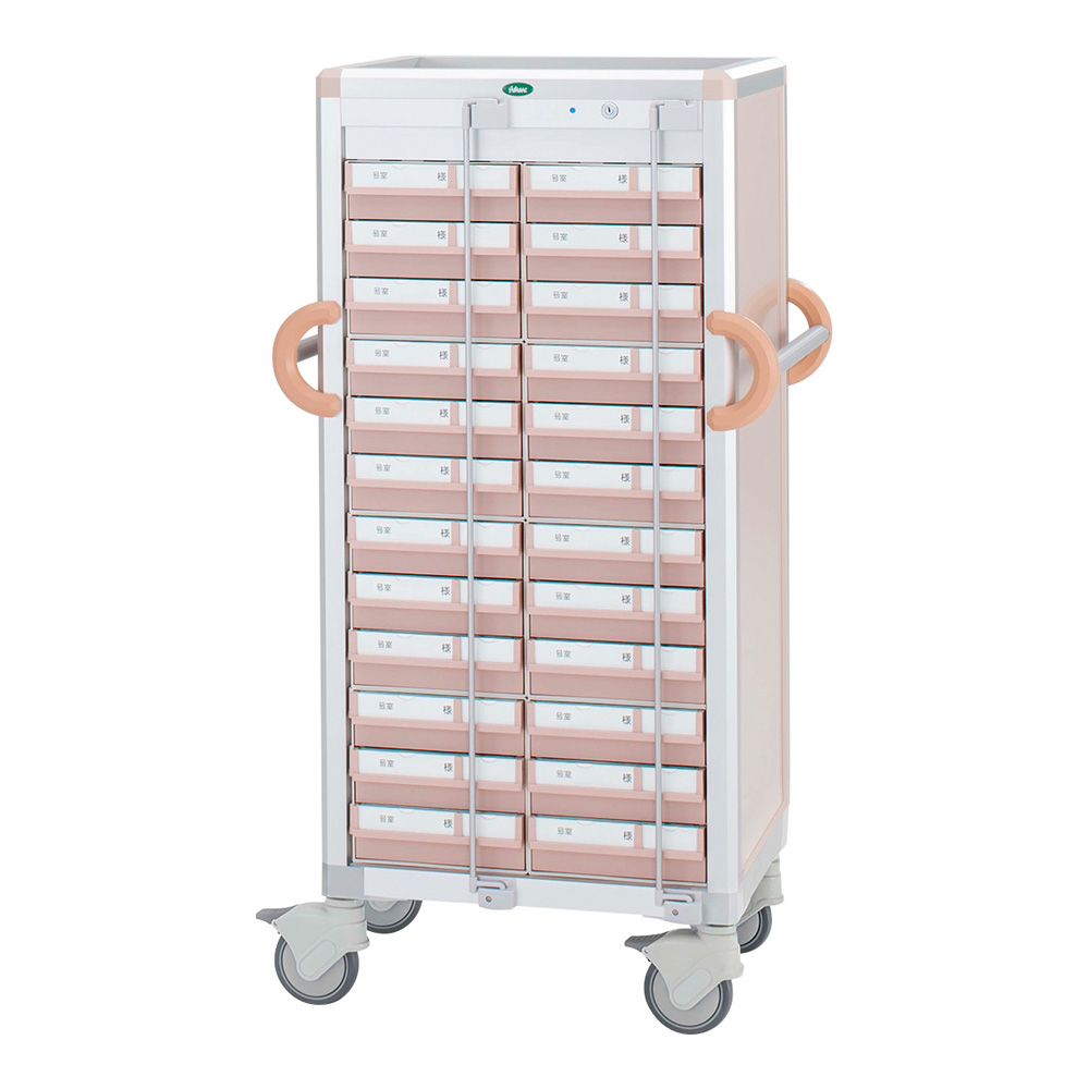 与薬カート（24床用） CUA4-Aシリーズ サカセ 【AXEL】 アズワン