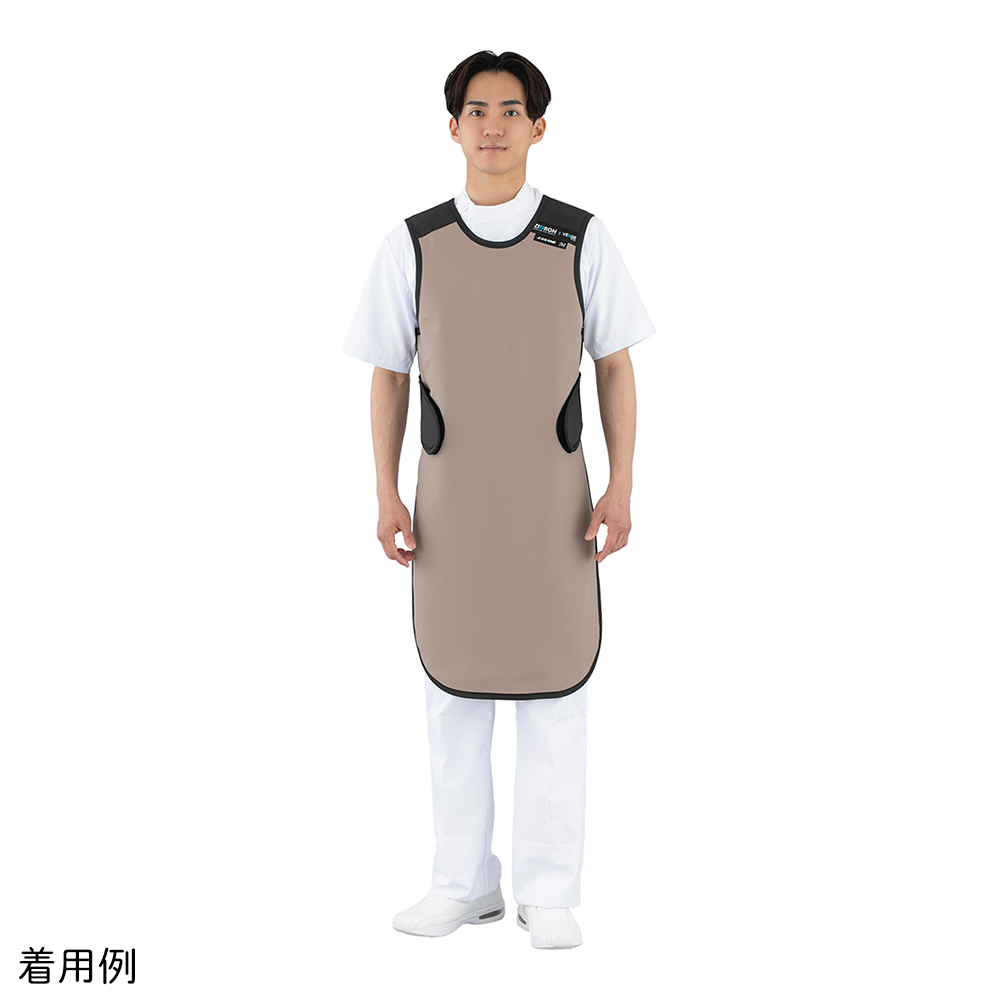 9-1596-01 Zittron X線防護エプロン（ソフトフィール）L ピンク Leve L