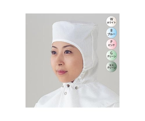 バイオクリーンフード　ホワイト　L