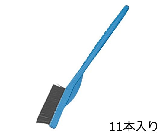 9-830-08 ラボラン(R)作業用ブラシ 青 豚毛 11本入 A-P