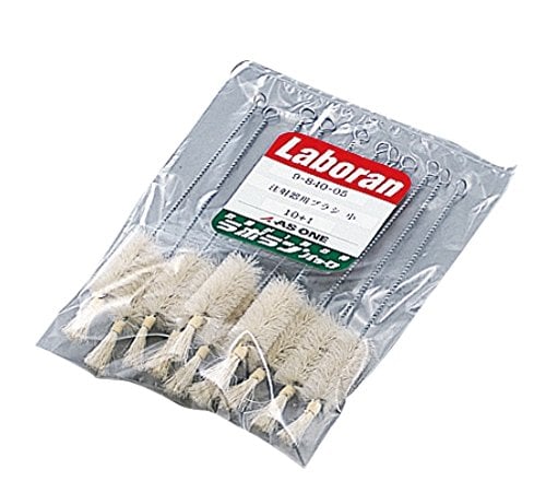 アズワン9-840-03ラボランブラシ瓶洗用両毛５号１１本入【1袋(11本入)】(as1-9-840-03)