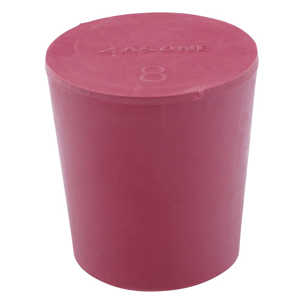 9-861-08 ラボラン赤ゴム栓 11個入 8号 【AXEL】 アズワン