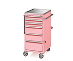 Compact First Aid Cart PL (with pink key) 