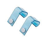 ［Discontinued］Hook holder for dispensing medicine bag with bed lid blue 