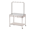 Infusion Table Medium - With Shelf -