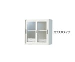 Chemical-Resistant Double Sliding Storehouse Glass Door (With Drawer) N-90GH･OW