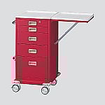 ［Discontinued］Emergency Cart P-R5NB (with Key) Red P-R5NB